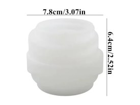 MOlde silicona porta vela MOMIA